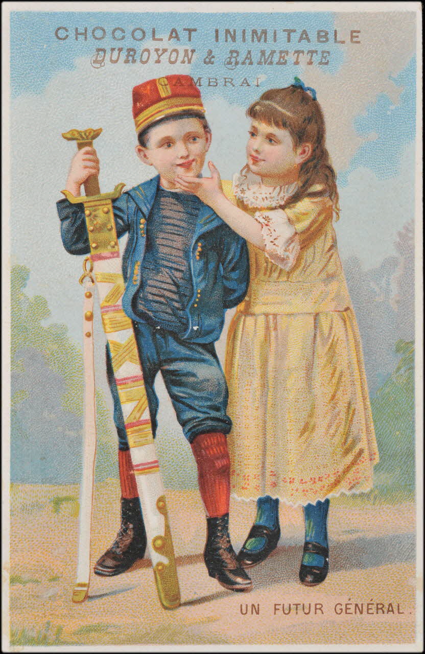 Romanet carte réclame chromo Paris 1877-1907 1995.1.1359.10 Photo