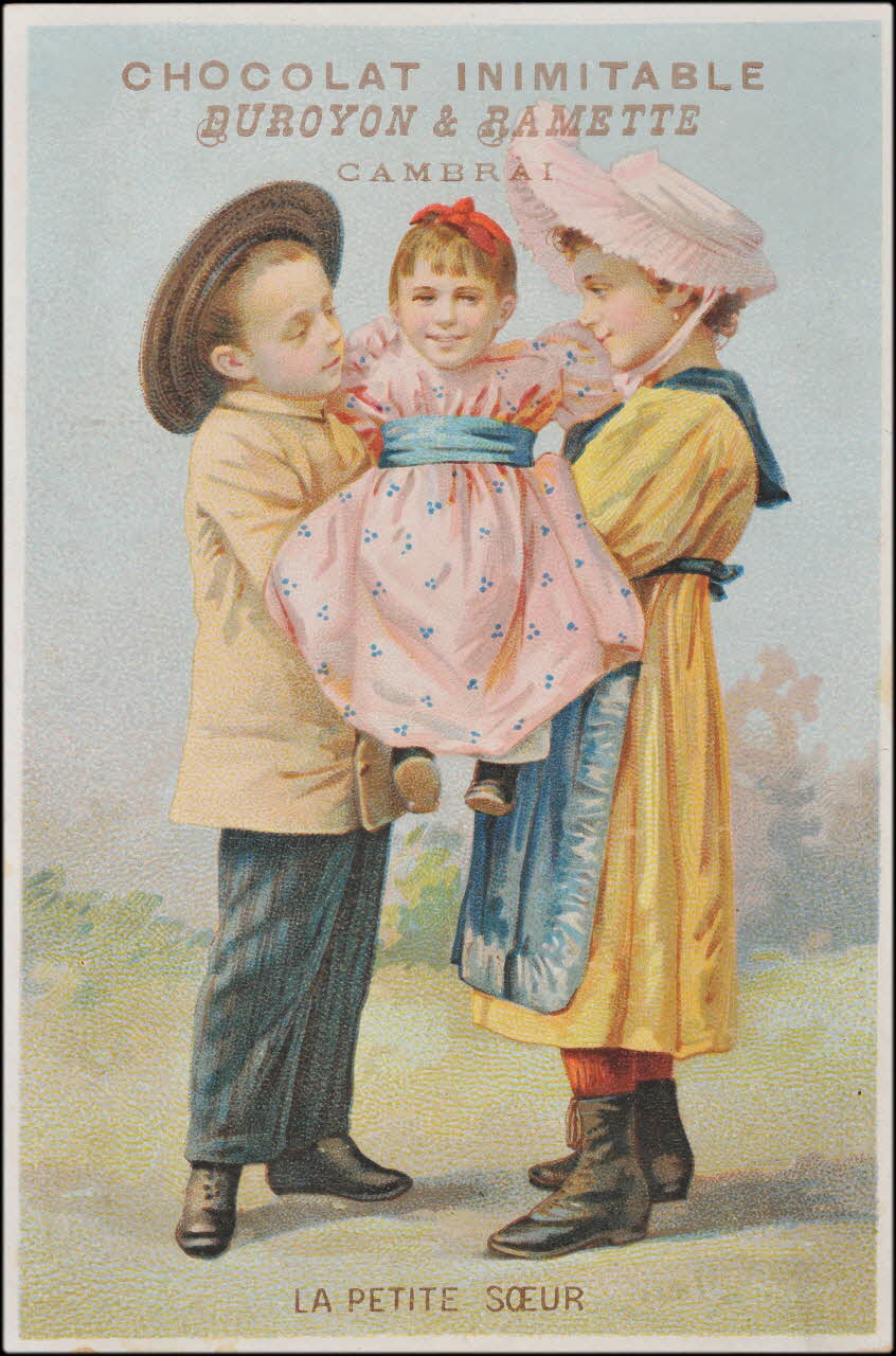 Romanet carte réclame chromo Paris 1877-1907 1995.1.1359.3 Photo