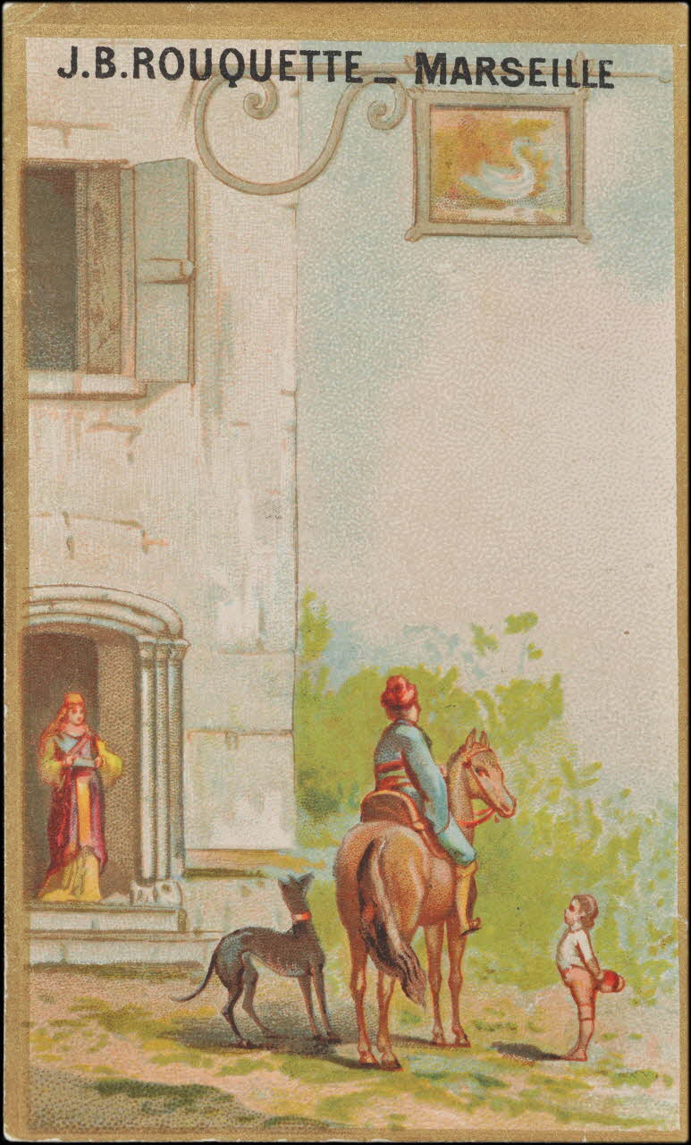 Romanet carte réclame chromo Paris 1877-1907 1995.1.1364.4 Photo