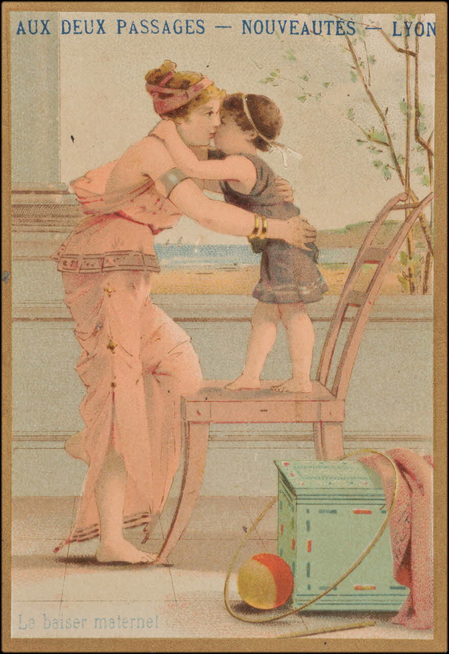 Romanet carte réclame chromo Paris 1877-1907 1995.1.1371.1 Photo (c) Mucem