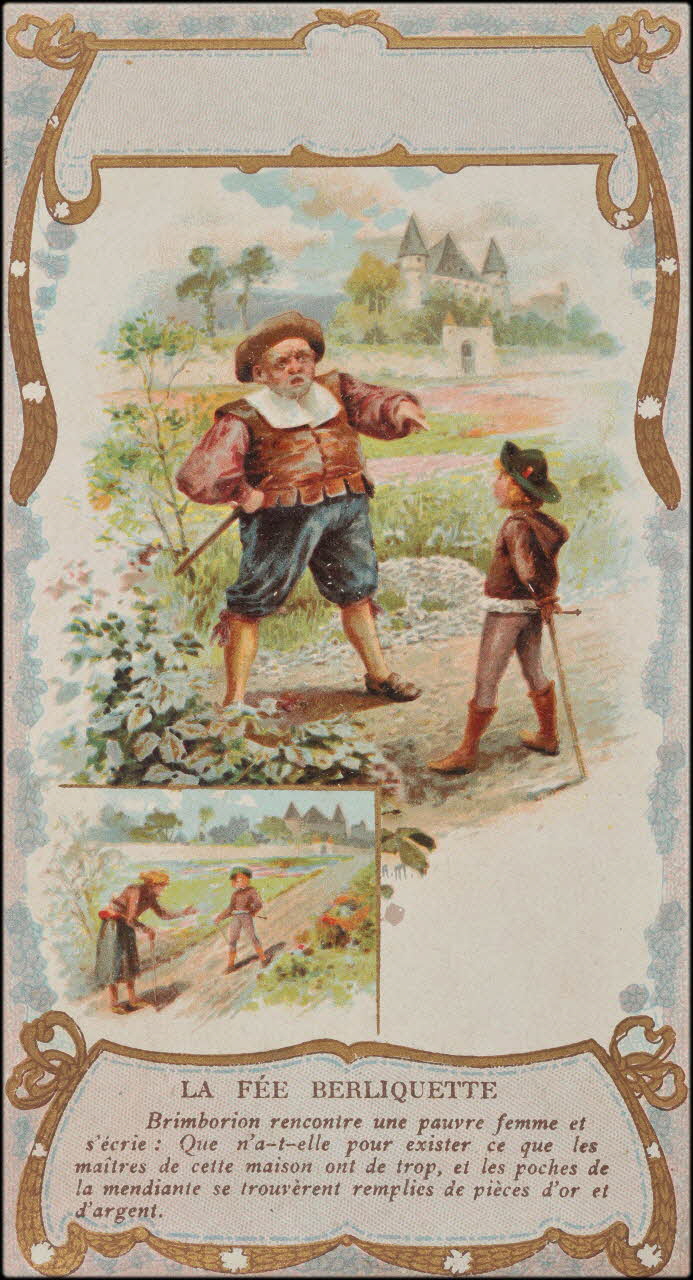 Romanet carte réclame chromo Paris 1877-1907 1995.1.1374.2 Photo