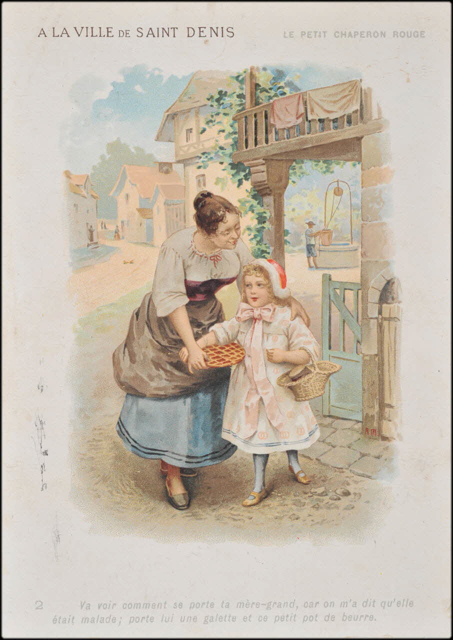 Romanet carte réclame chromo Paris 1877-1907 1995.1.1375.1 Photo