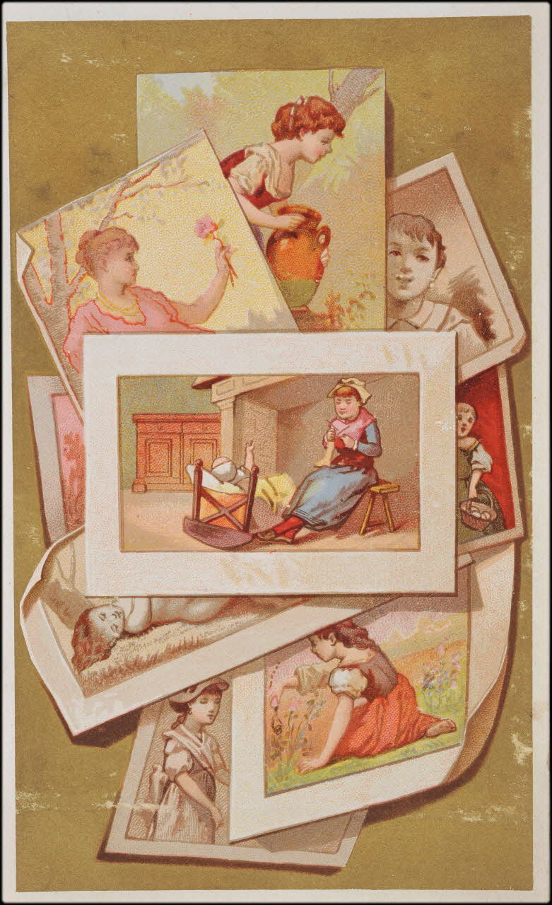 Romanet carte réclame chromo Paris 1877-1907 1995.1.1377.2 Photo