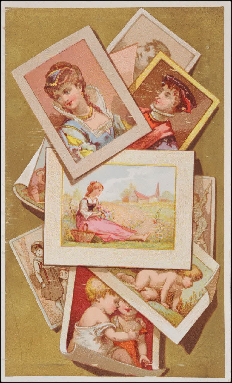 Romanet carte réclame chromo Paris 1877-1907 1995.1.1377.3 Photo