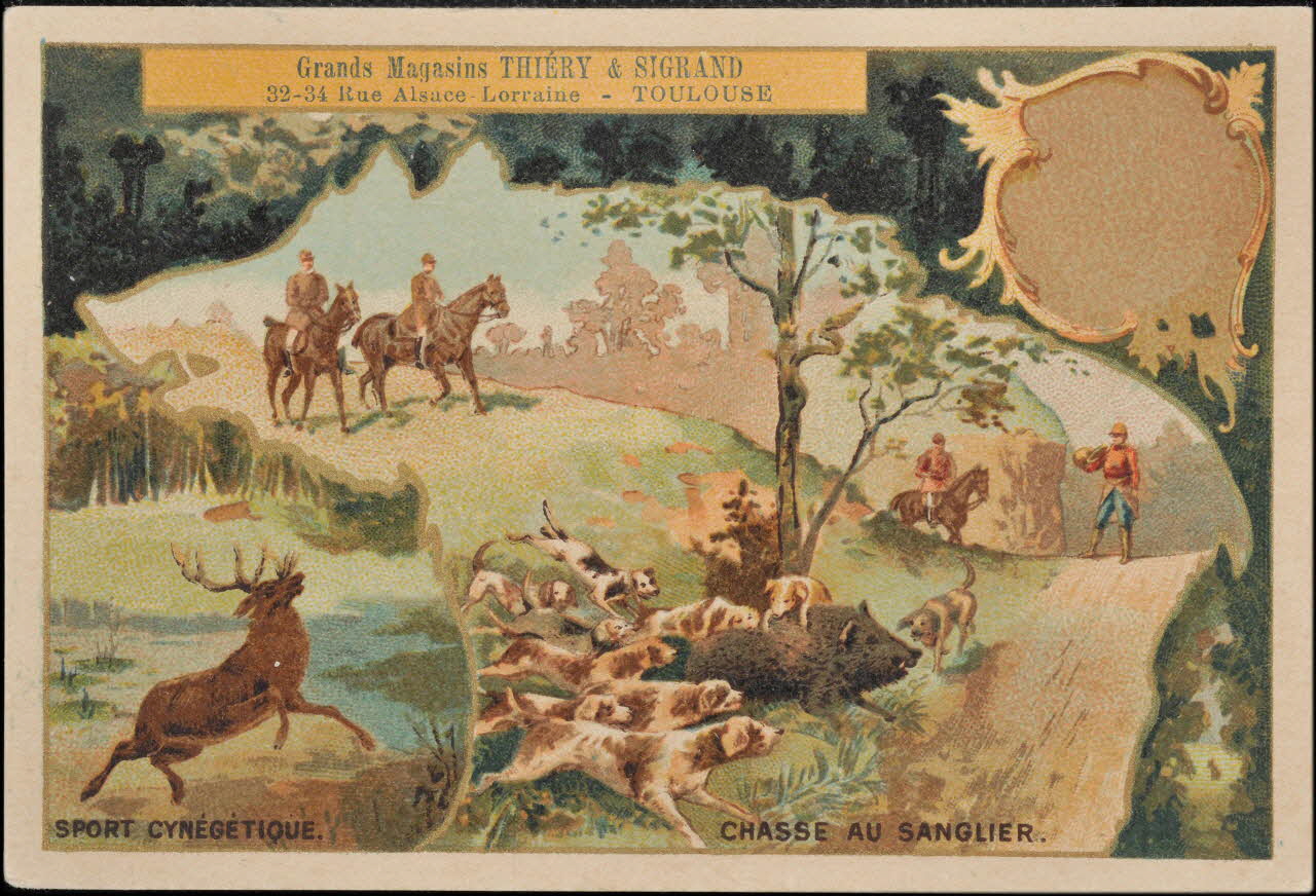 Romanet carte réclame chromo Paris 1877-1907 1995.1.1380.1 Photo