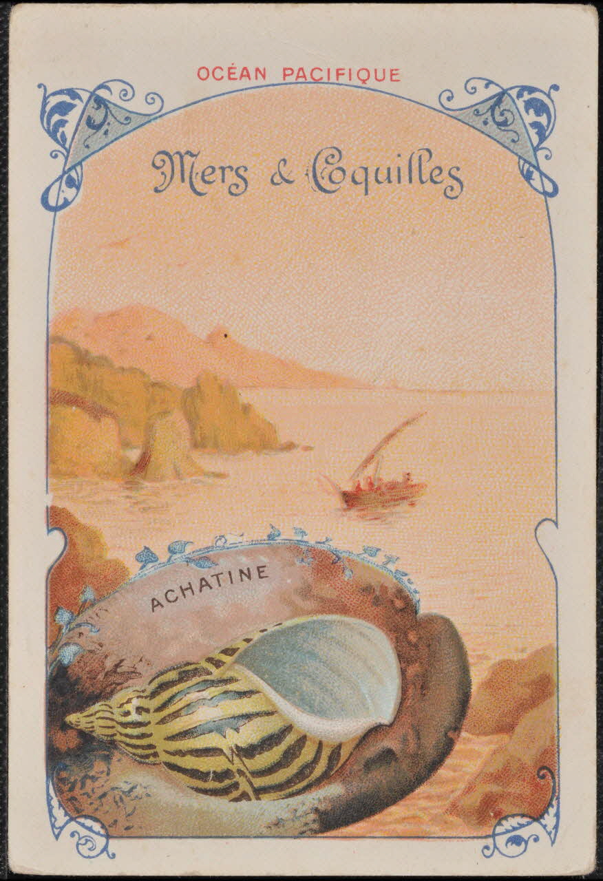 Romanet carte réclame chromo Paris 1877-1907 1995.1.1384.10 Photo