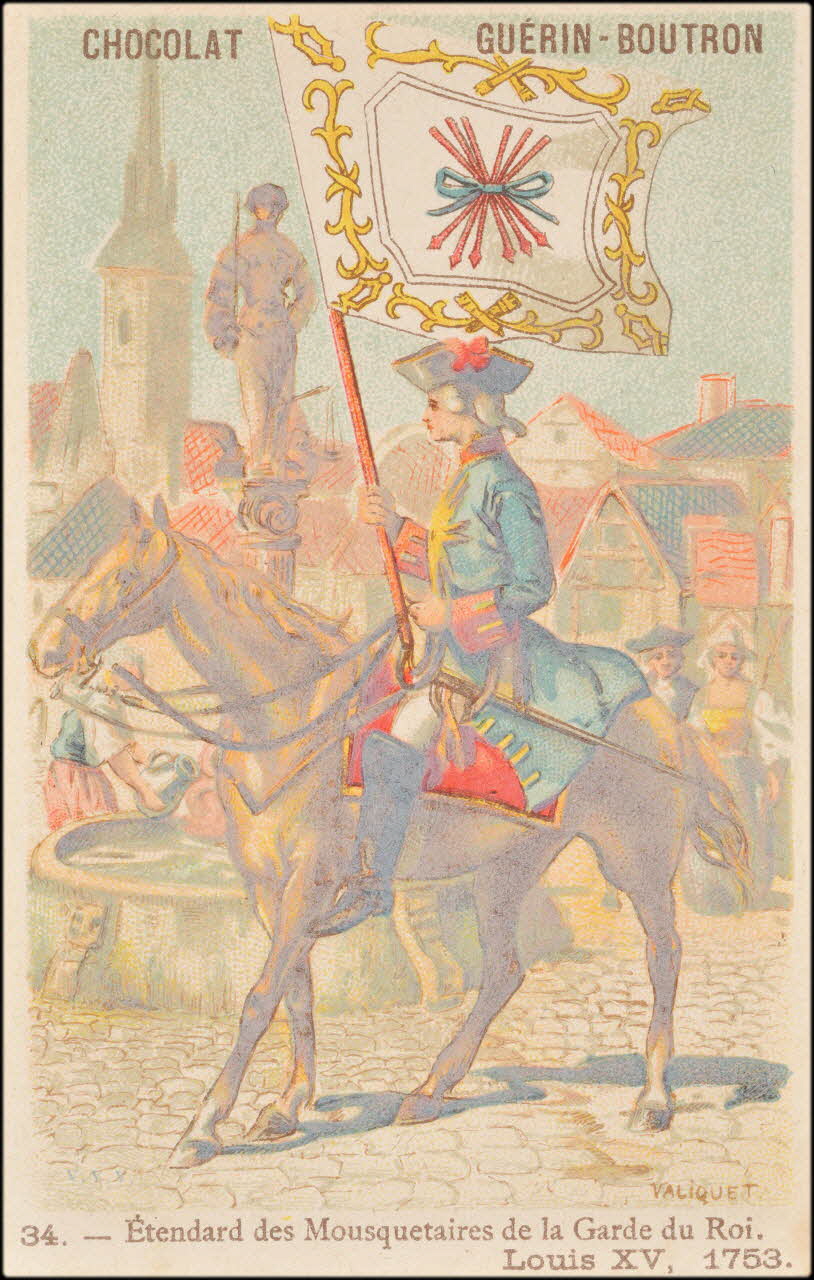 Valiquet ; Baster & Vieillemard carte réclame chromo Paris 1878-1914 1995.1.140.34 Photo