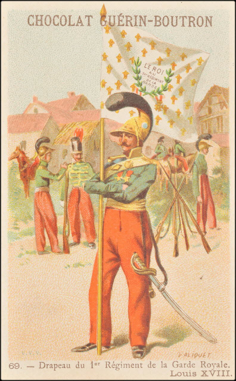 Valiquet ; Baster & Vieillemard carte réclame chromo Paris 1878-1914 1995.1.140.69 Photo