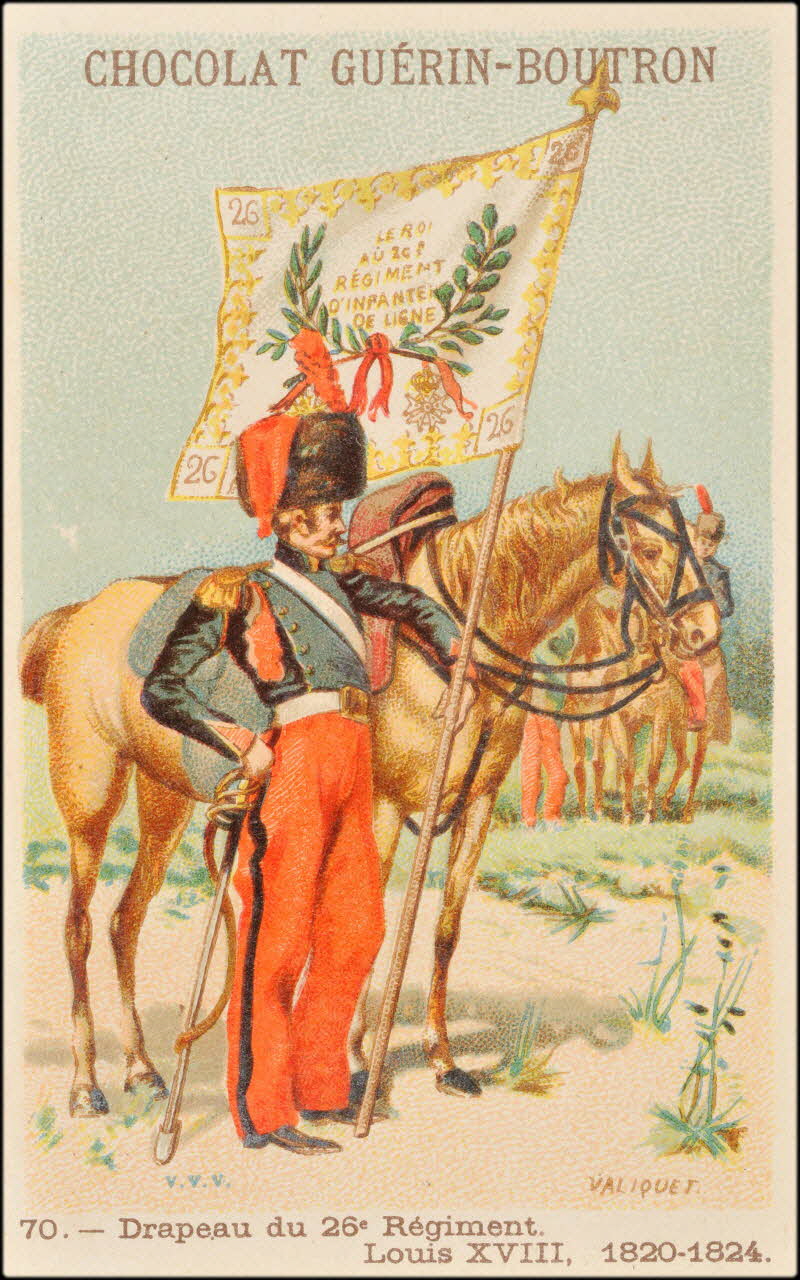 Valiquet ; Baster & Vieillemard carte réclame chromo Paris 1878-1914 1995.1.140.70 Photo