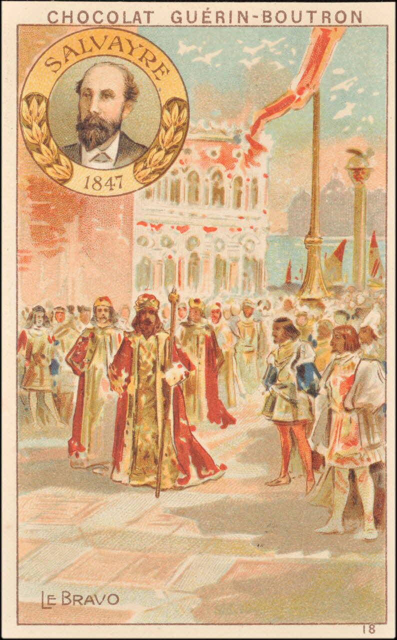 Baster & Vieillemard carte réclame chromo Paris 1878-1914 1995.1.141.18 Photo