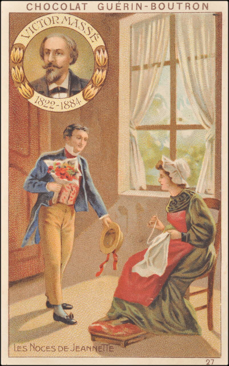Baster & Vieillemard carte réclame chromo Paris 1878-1914 1995.1.141.27 Photo