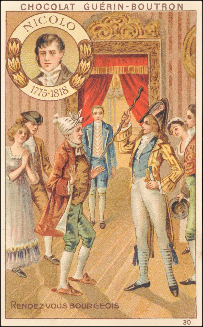 Baster & Vieillemard carte réclame chromo Paris 1878-1914 1995.1.141.30 Photo