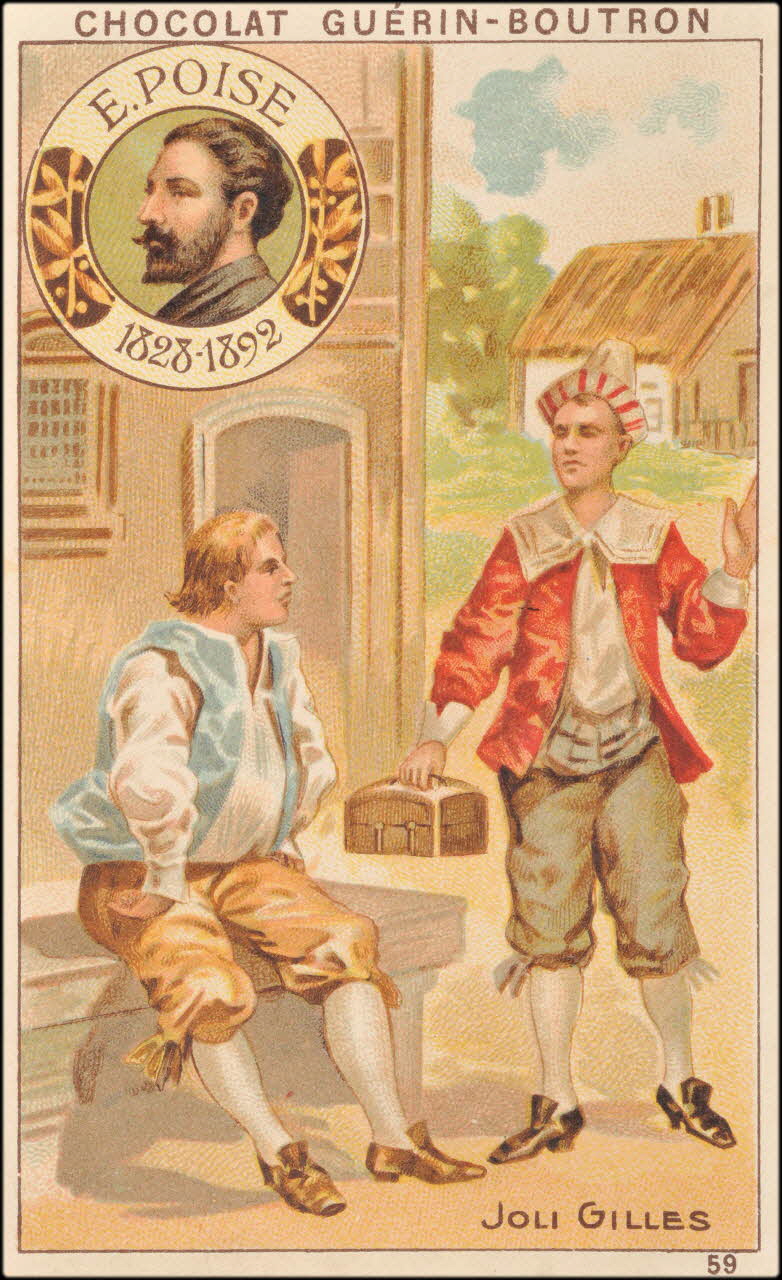 Baster & Vieillemard carte réclame chromo Paris 1878-1914 1995.1.141.59 Photo