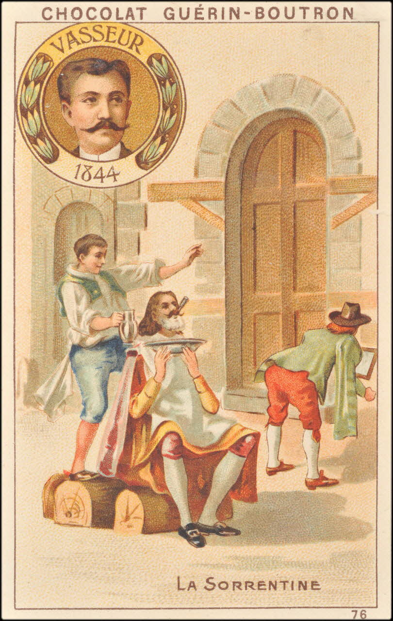 Baster & Vieillemard carte réclame chromo Paris 1878-1914 1995.1.141.76 Photo