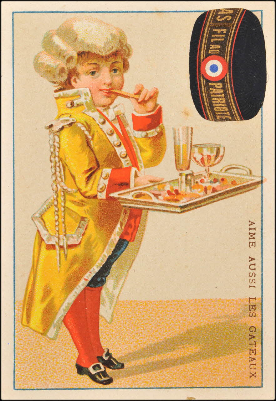 carte réclame chromo Paris 1878-1890 1995.1.1524.12 Photo