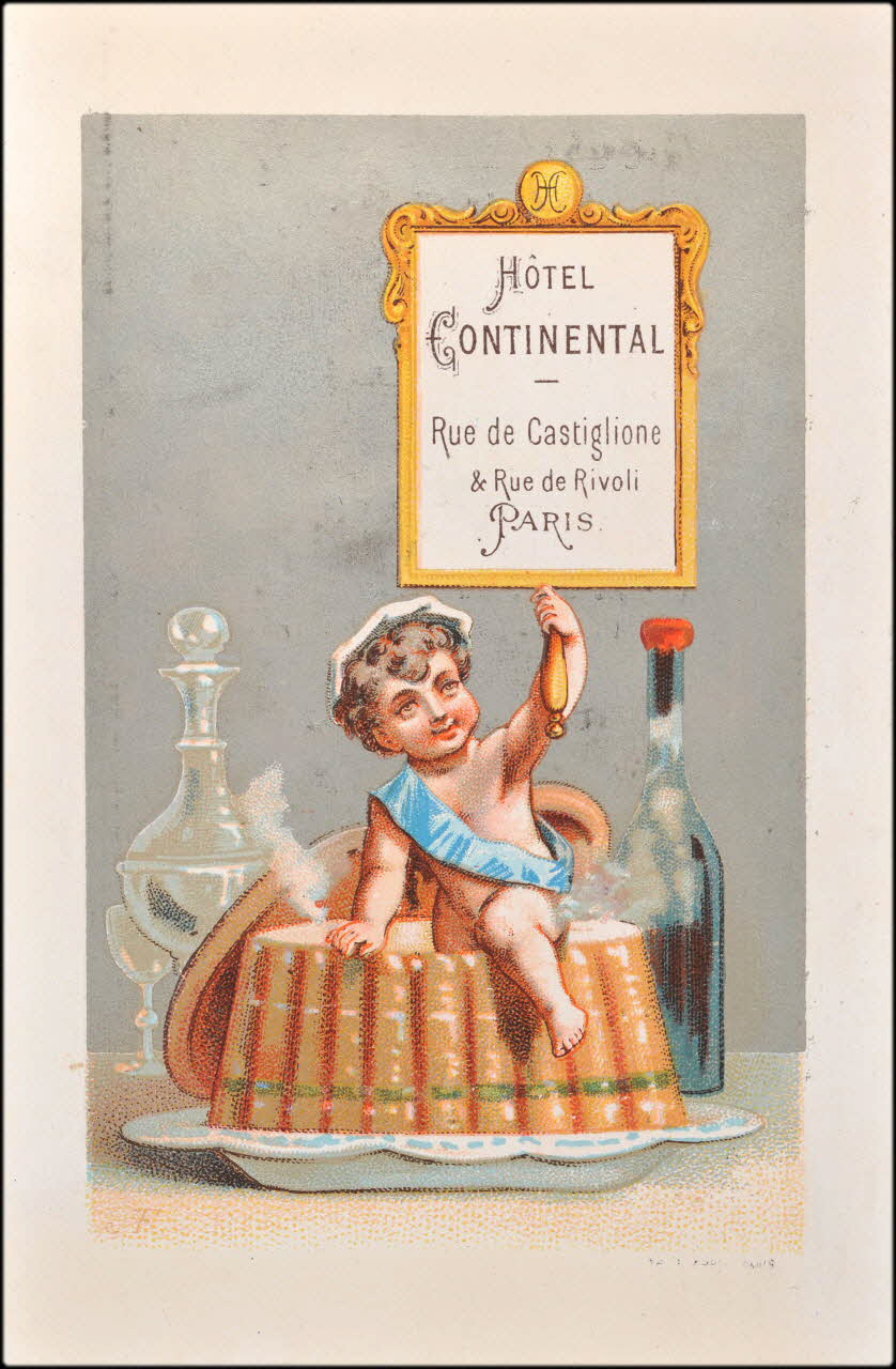 carte réclame chromo Paris 1875-1890 1995.1.1532.2 Photo