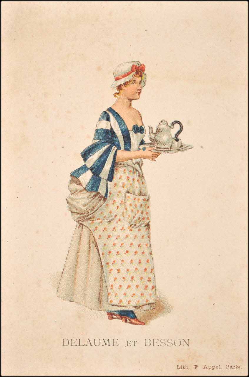 carte réclame chromo Paris 1875-1890 1995.1.1533.5 Photo