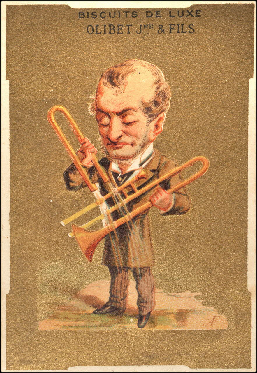 carte réclame chromo Paris 1875-1890 1995.1.1541.12 Photo