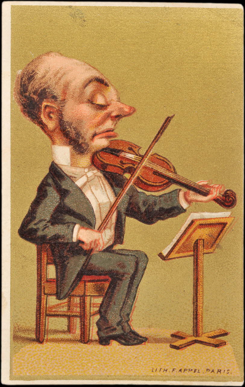 carte réclame chromo Paris 1875-1890 1995.1.1541.15 Photo