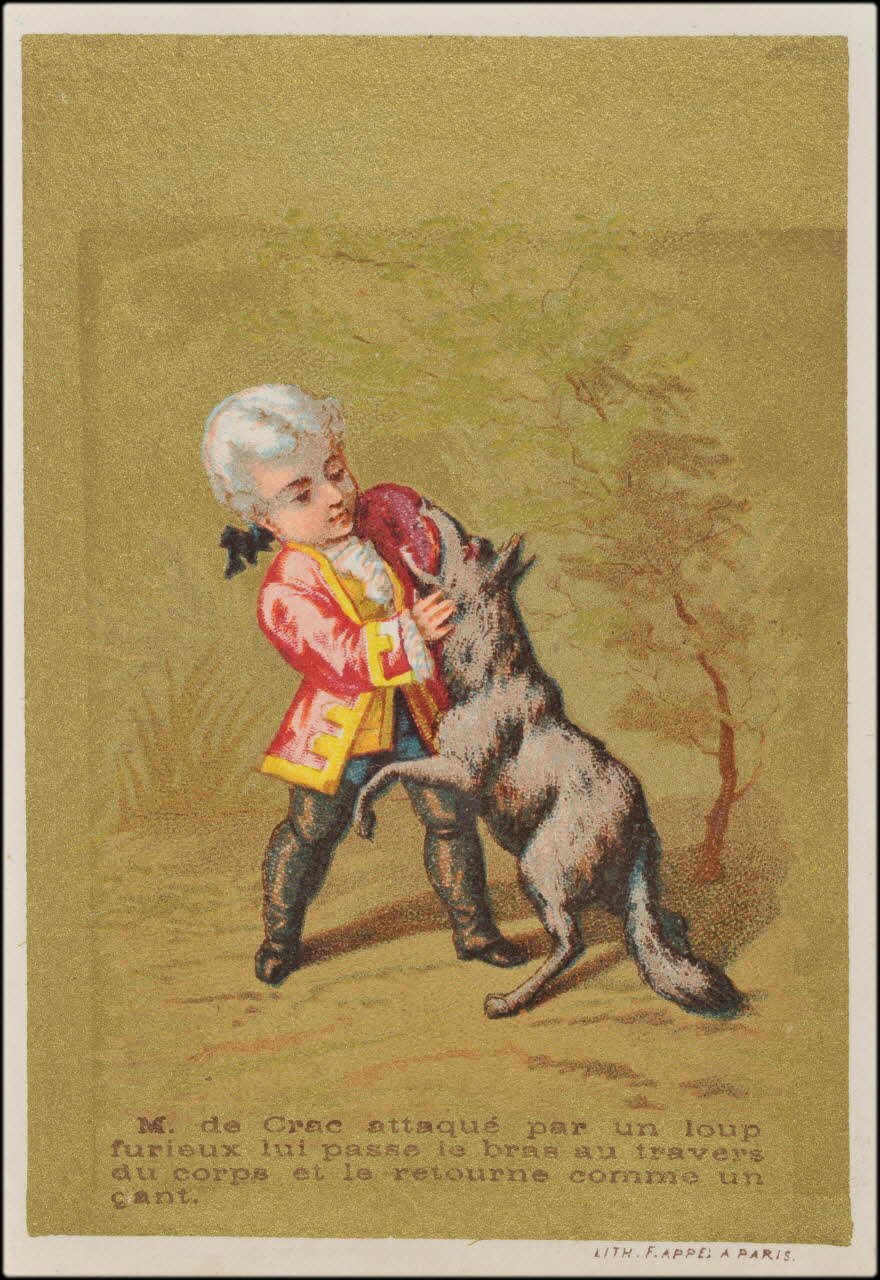 carte réclame chromo Paris 1878-1890 1995.1.1549.7 Photo