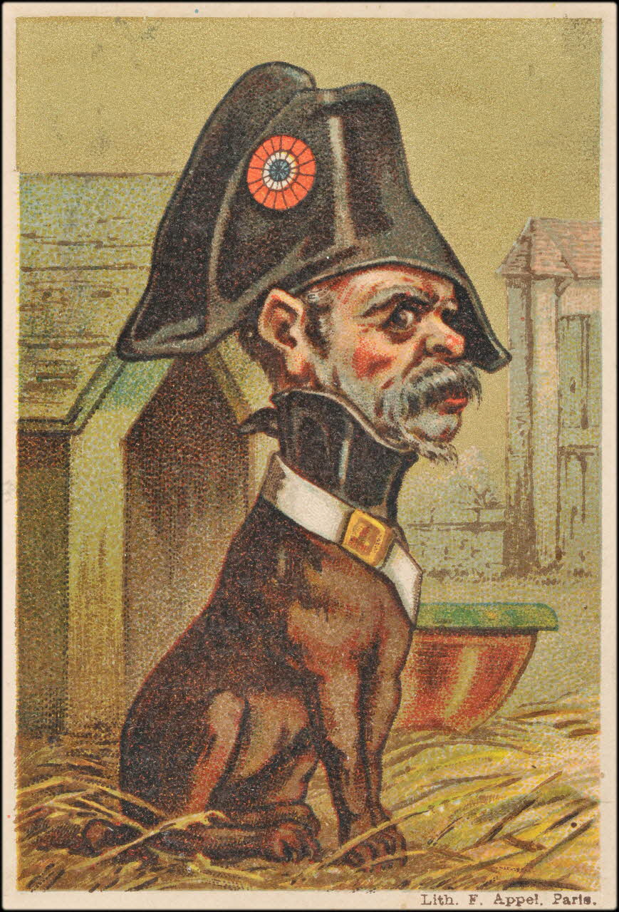 carte réclame chromo Paris 1878-1890 1995.1.1551.1 Photo