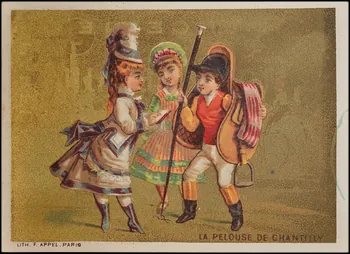 carte réclame chromo Paris 1878-1890 1995.1.1575.4  Photo