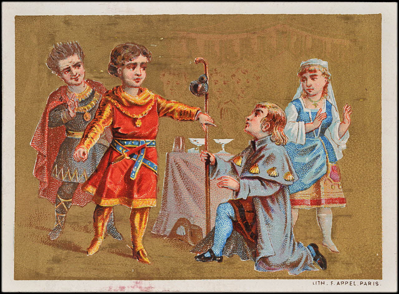 carte réclame chromo Paris 1878-1890 1995.1.1581.6 Photo Mucem