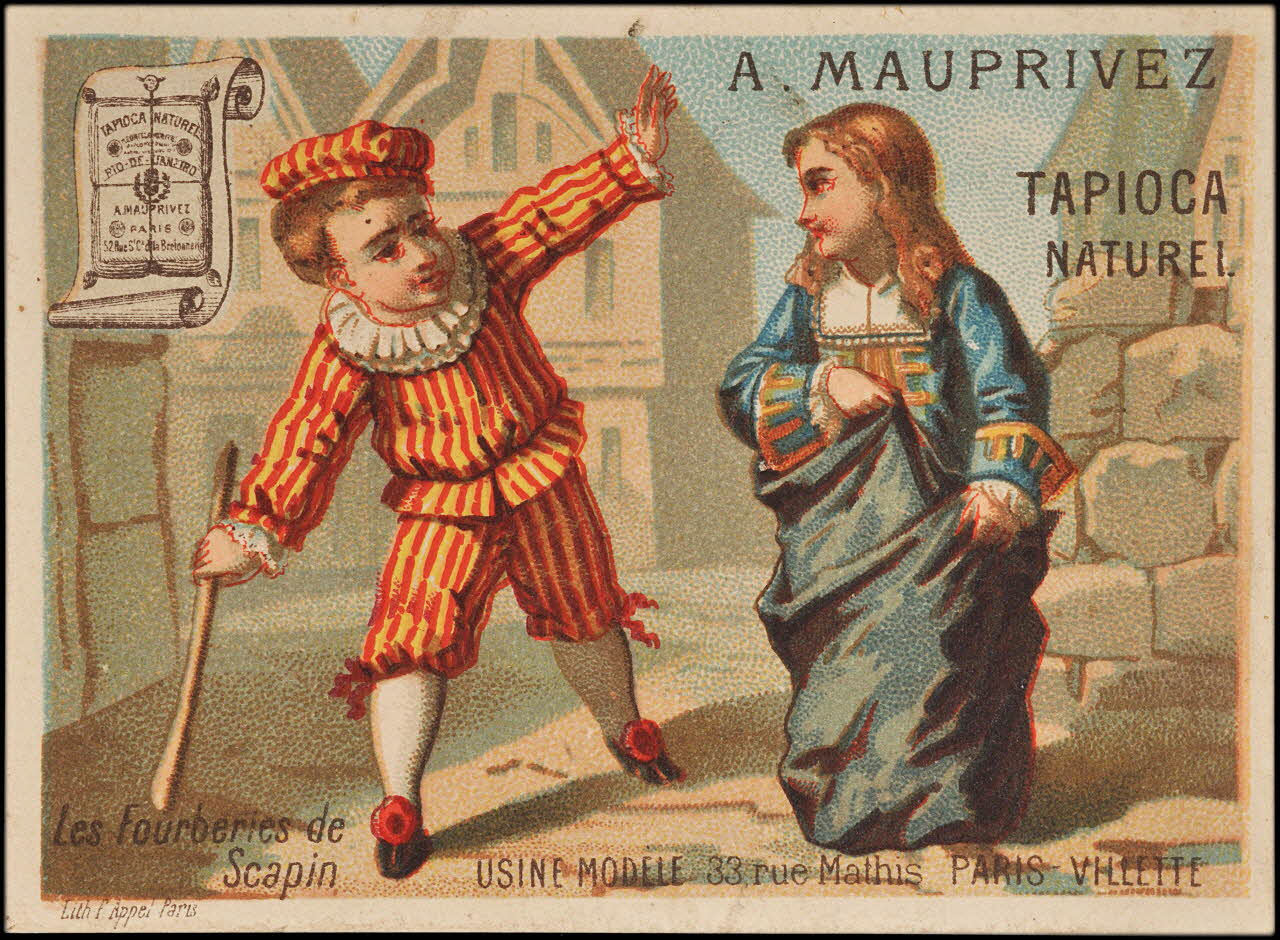 carte réclame chromo Paris 1878-1890 1995.1.1583.4 Photo