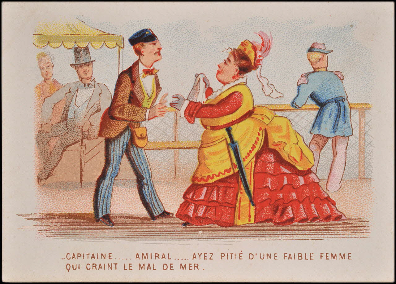 carte réclame chromo Paris 1878-1890 1995.1.1584.2 Photo