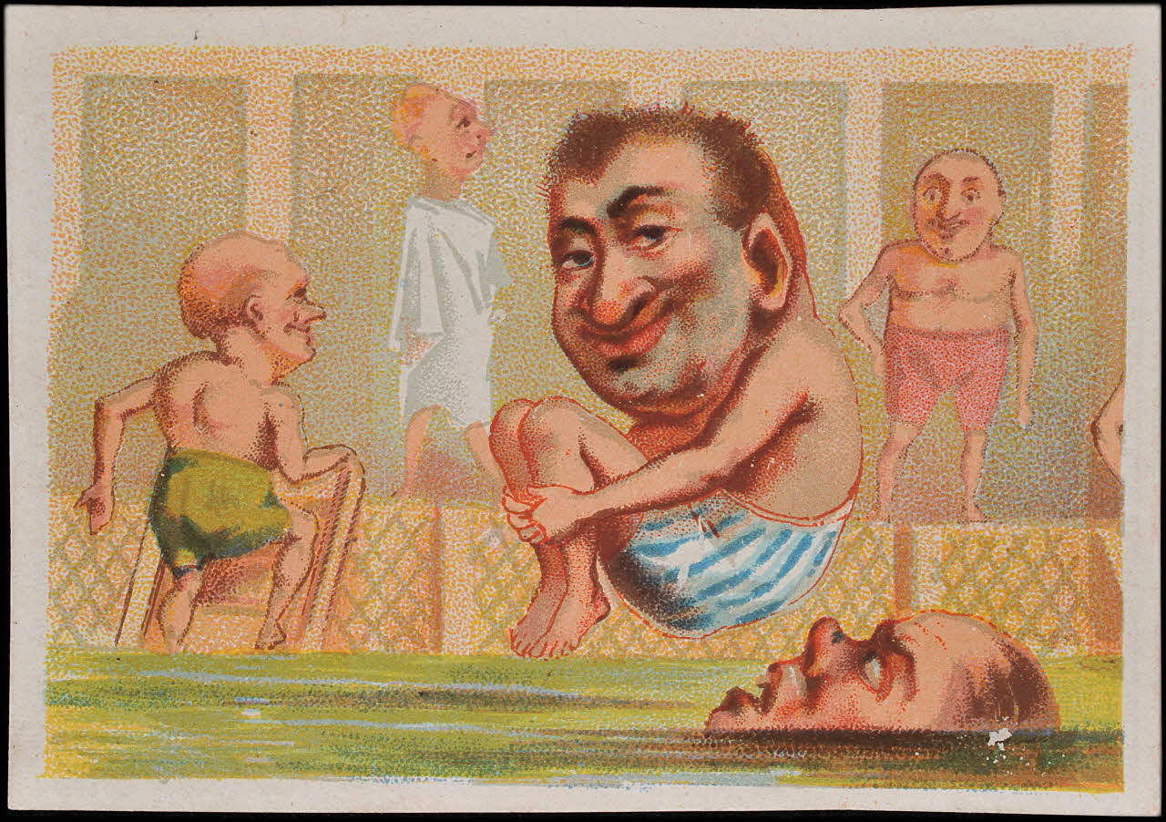 carte réclame chromo Paris 1878-1890 1995.1.1589.2 Photo