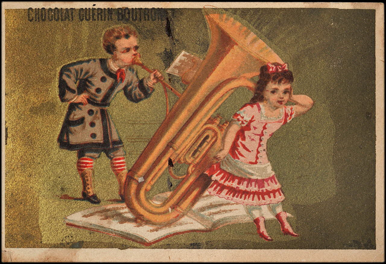 carte réclame chromo Paris 1878-1890 1995.1.1601.3 Photo