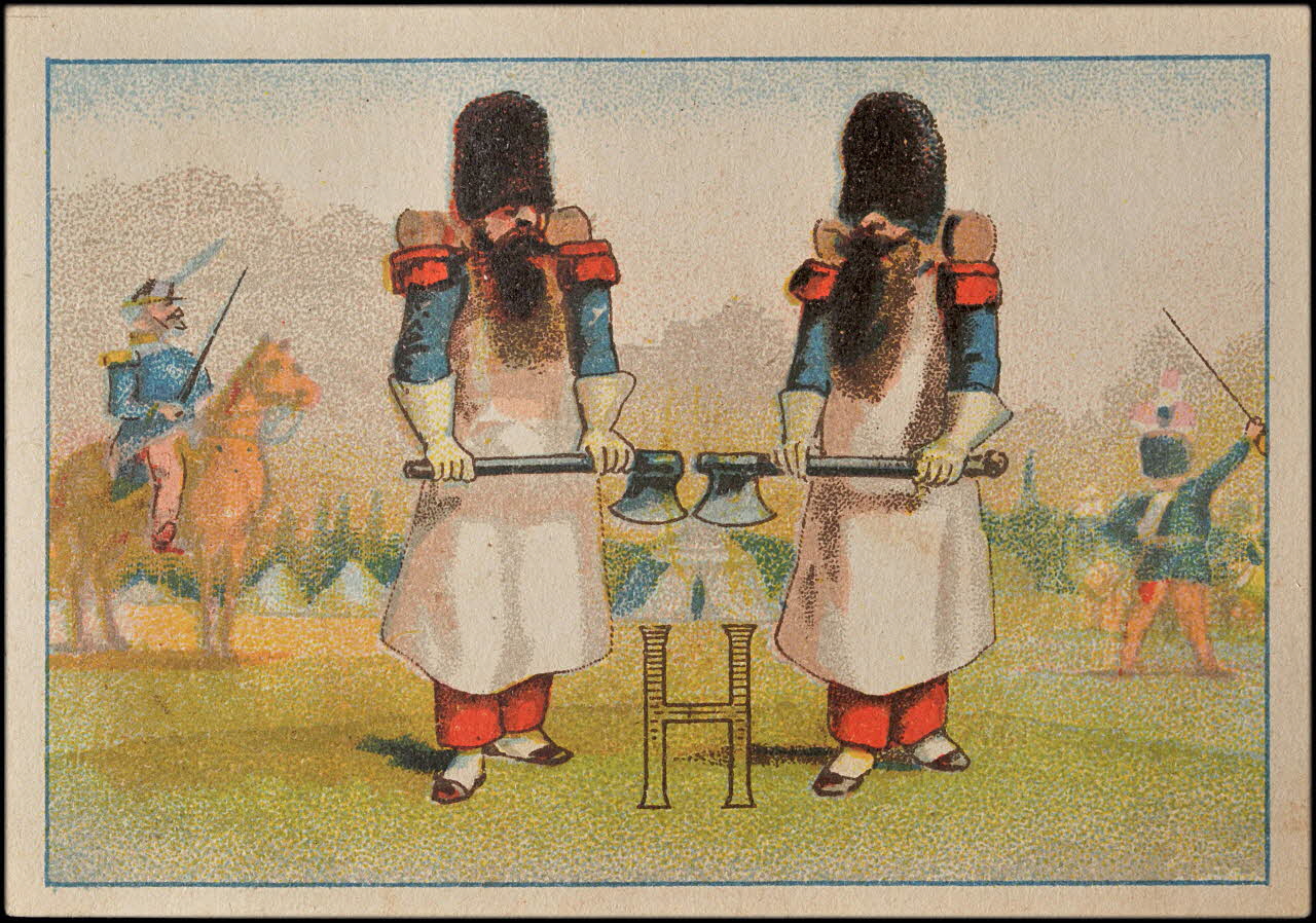 G. Lecocq carte réclame chromo Amiens 1878-1890 1995.1.1605.4 Photo