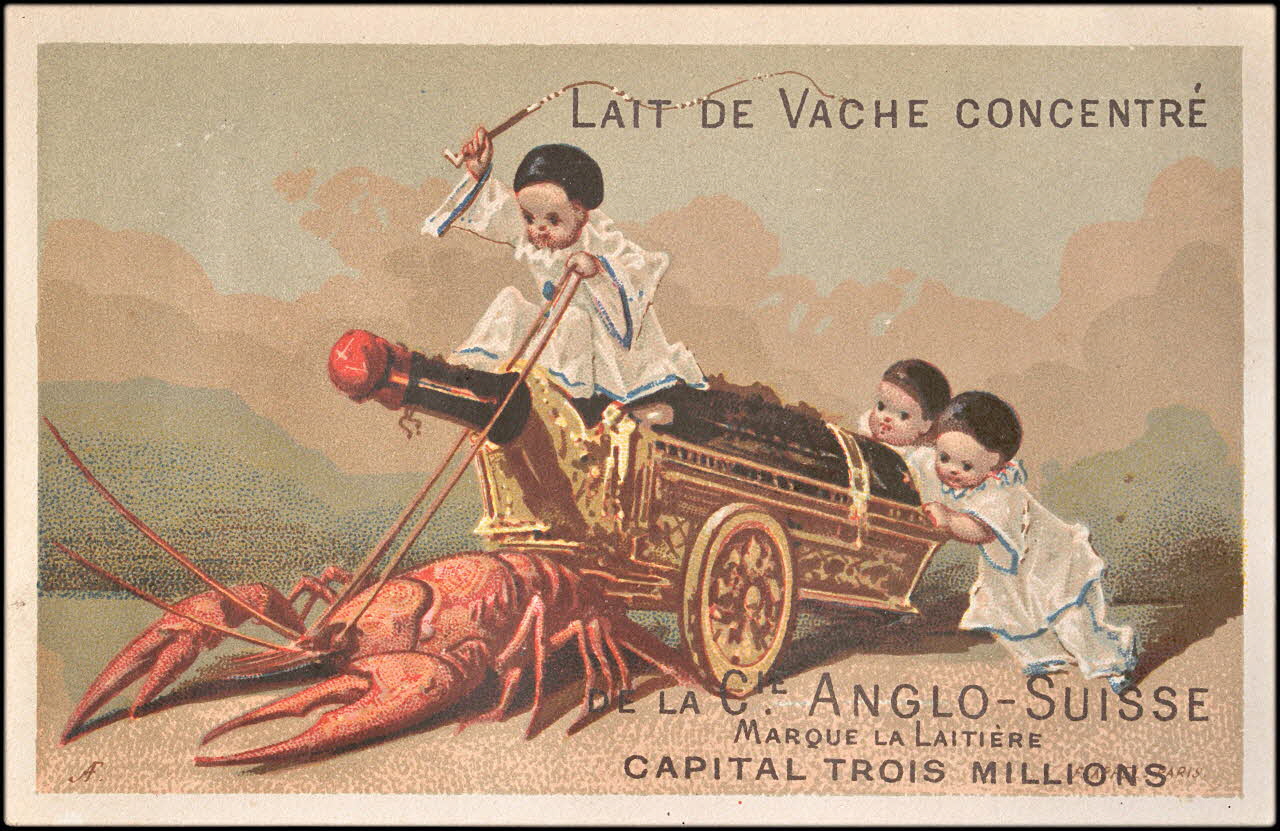 carte réclame chromo Paris 1878-1890 1995.1.1606.5 Photo