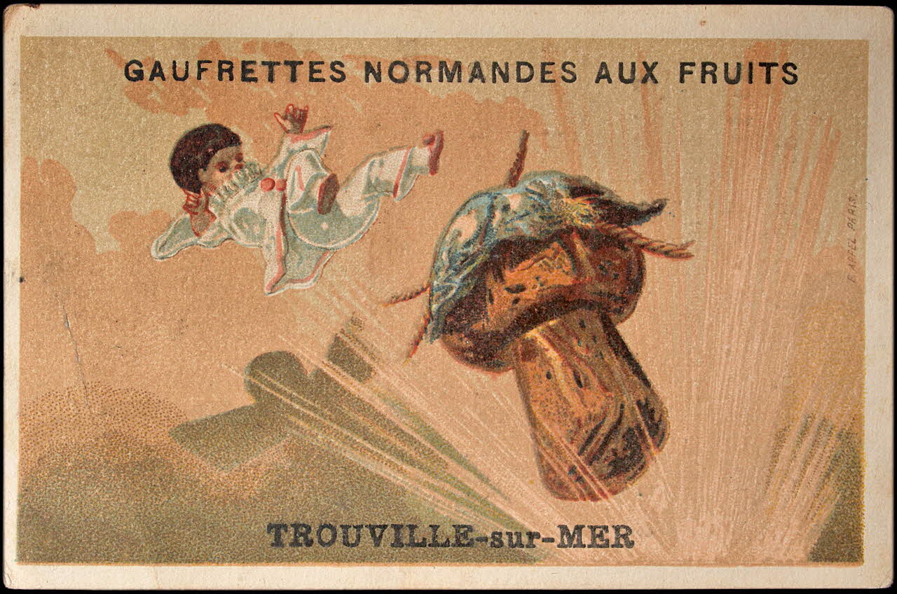 carte réclame chromo Paris 1878-1890 1995.1.1606.9 Photo