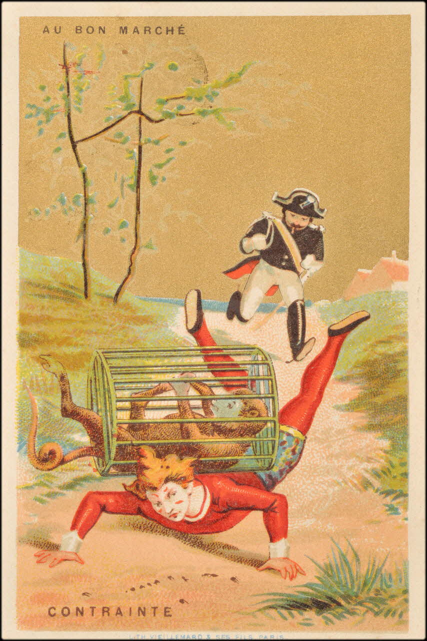Pierre Vieillemard carte réclame chromo Paris 1886-1895 1995.1.1622.3 Photo
