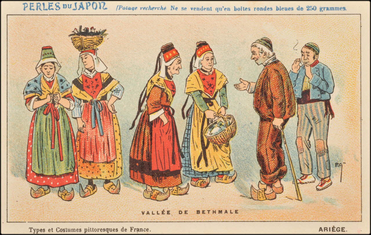 Baster & Vieillemard ; Fag. carte réclame chromo Paris 1878-1914 1995.1.1626.3 Photo