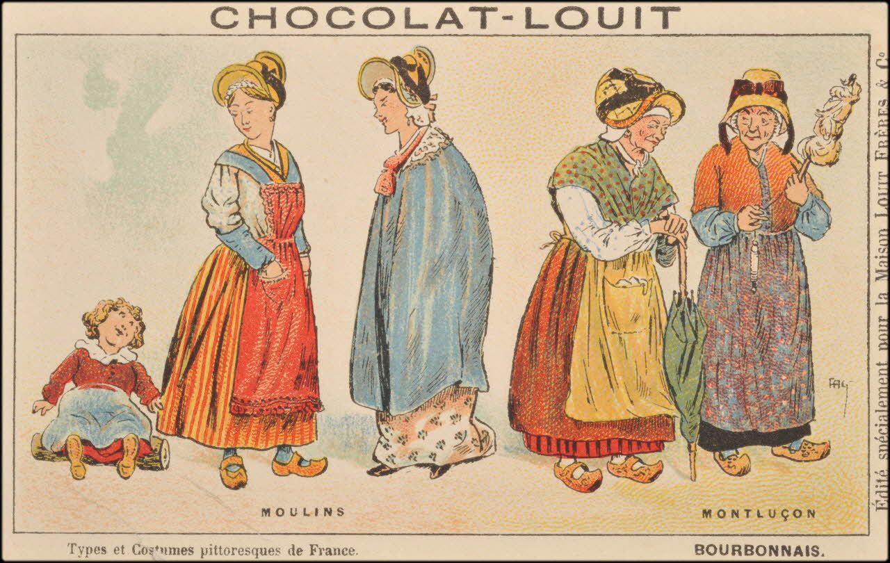 Baster & Vieillemard ; Fag. carte réclame chromo Paris 1878-1914 1995.1.1626.7 Photo