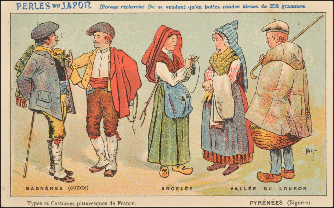 Baster & Vieillemard ; Fag. carte réclame chromo Paris 1878-1914 1995.1.1626.8 Photo