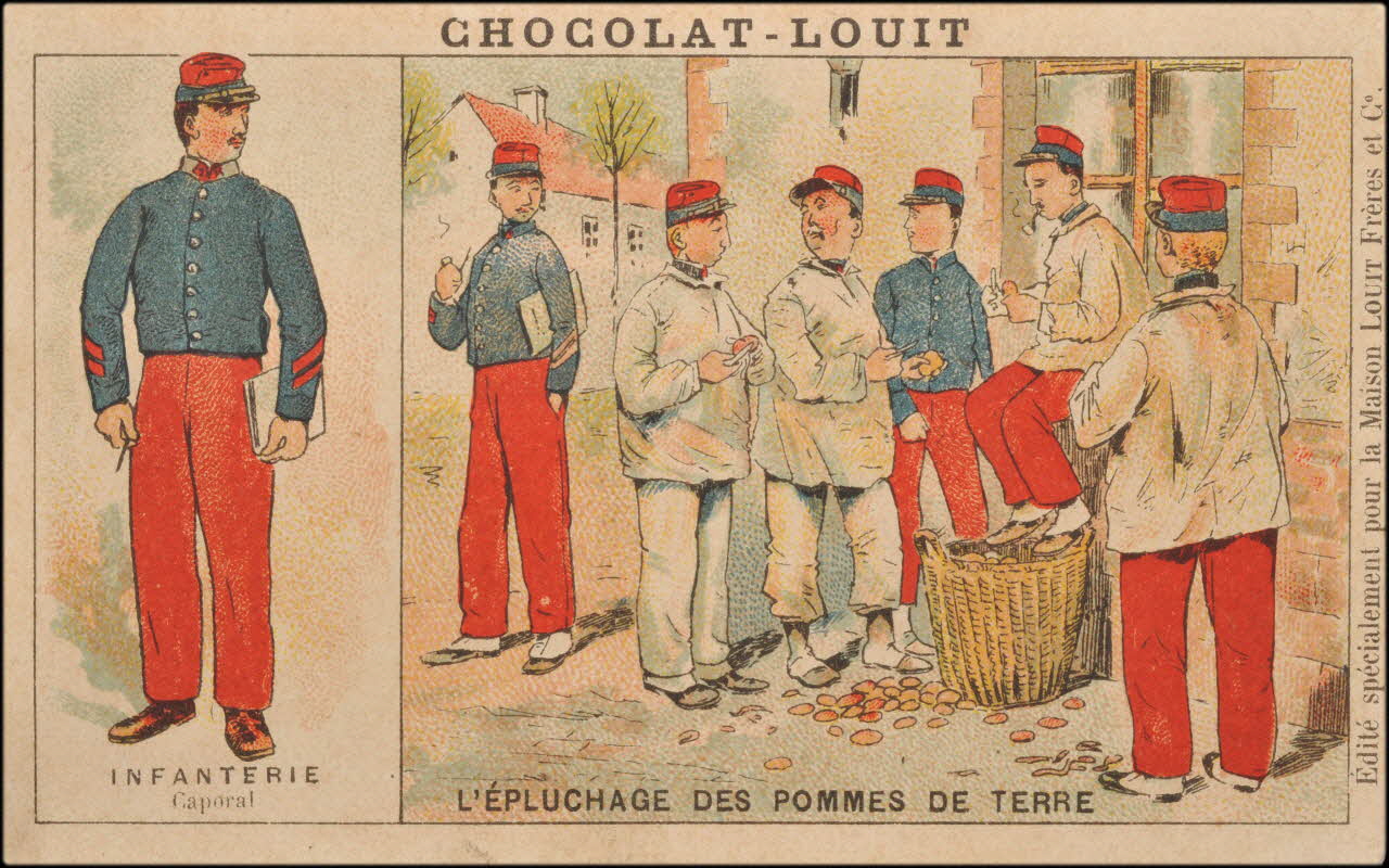 Baster & Vieillemard carte réclame chromo Paris 1878-1914 1995.1.1627.3 Photo