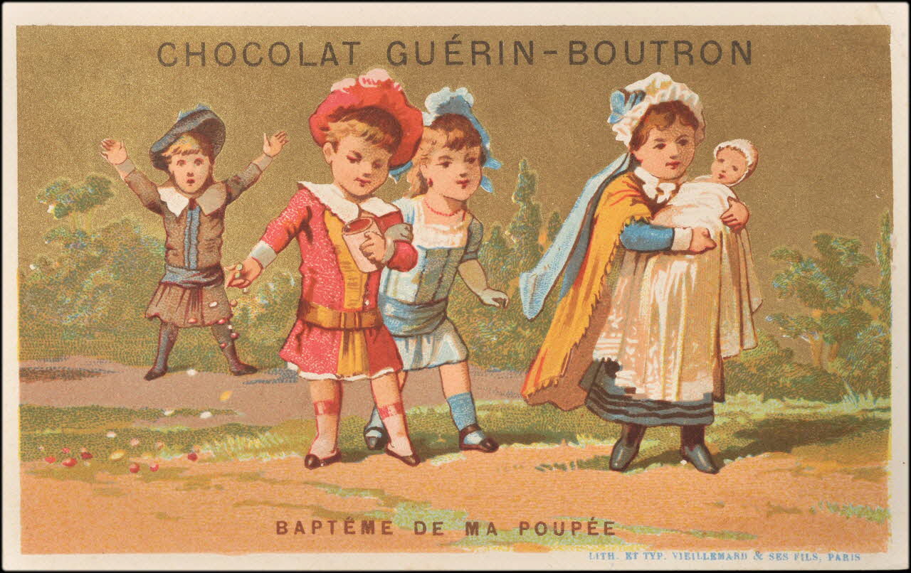 Pierre Vieillemard carte réclame chromo Paris 1886-1895 1995.1.1638.1 Photo