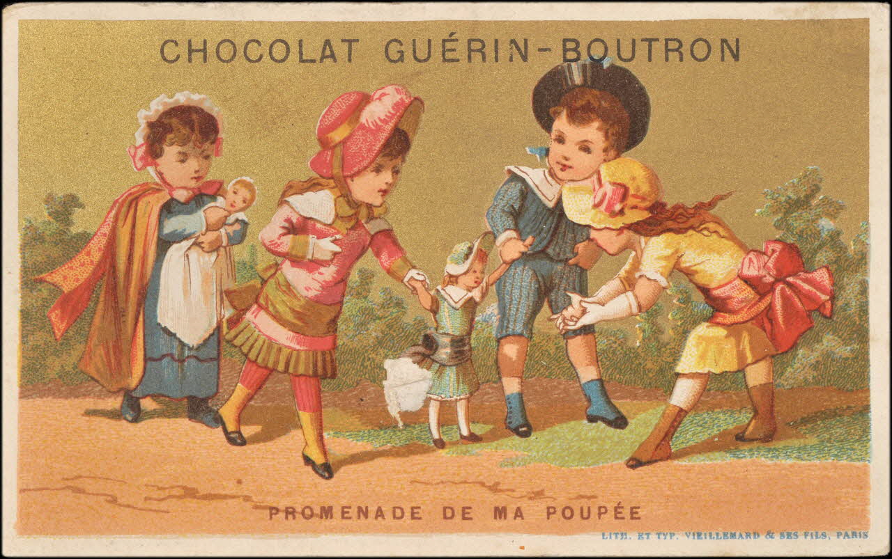 Pierre Vieillemard carte réclame chromo Paris 1886-1895 1995.1.1638.4 Photo