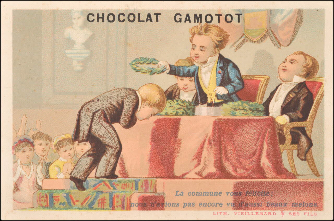 Pierre Vieillemard carte réclame chromo Paris 1886-1895 1995.1.1642.1 Photo