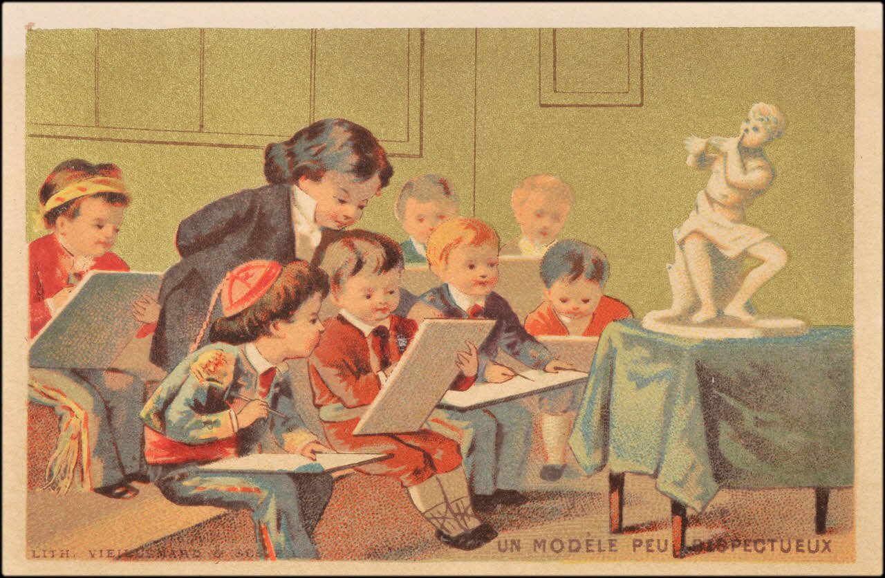 Pierre Vieillemard carte réclame chromo Paris 1886-1895 1995.1.1643.5 Photo