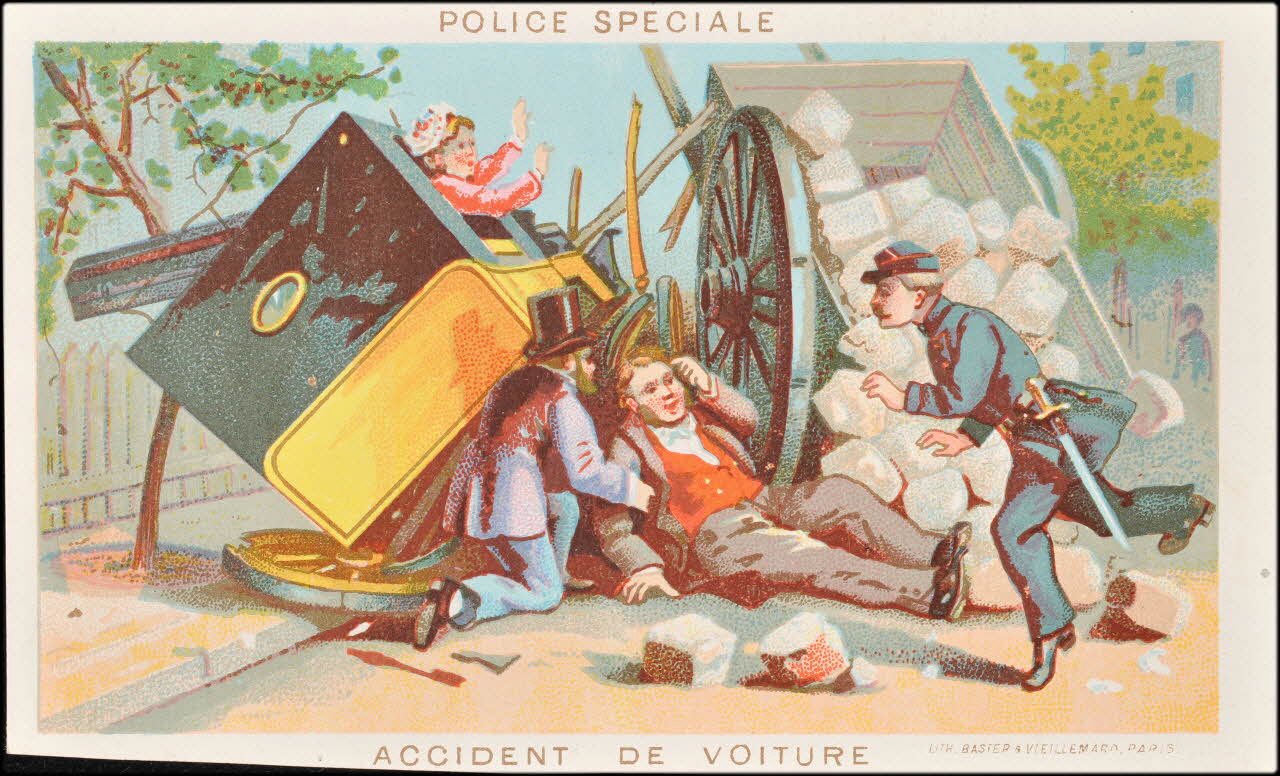 Baster & Vieillemard carte réclame chromo Paris 1878-1885 1995.1.1645.4 Photo