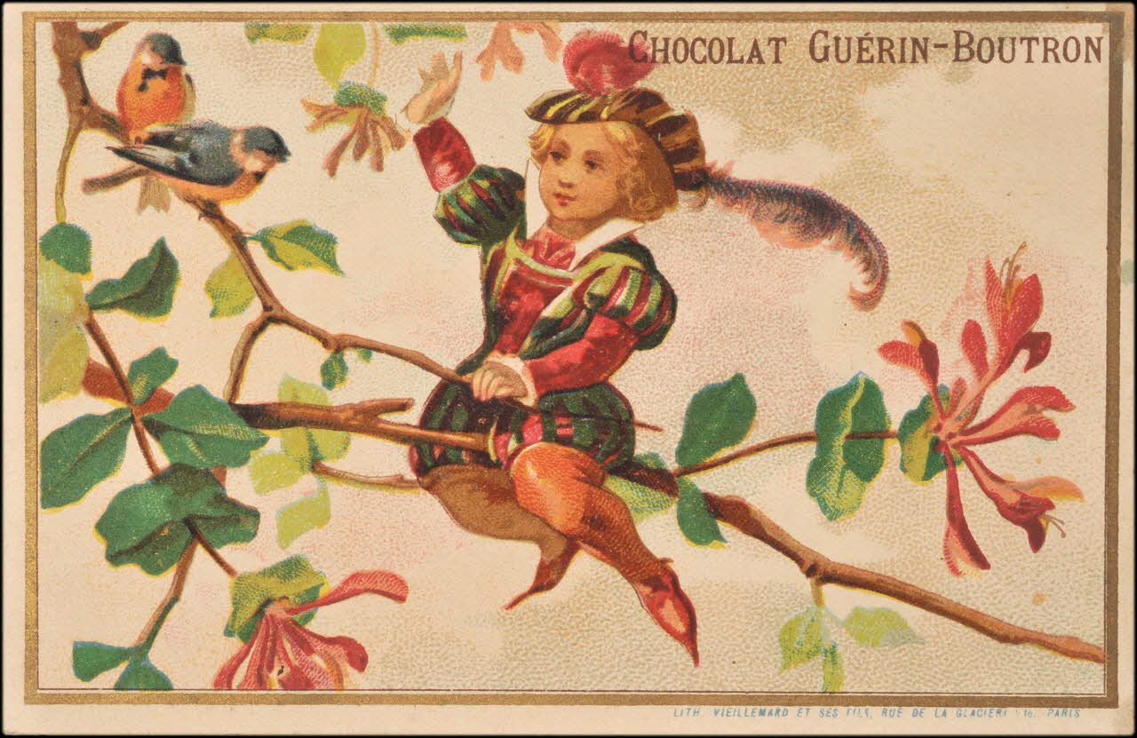 Pierre Vieillemard carte réclame chromo Paris 1886-1895 1995.1.1646.1 Photo