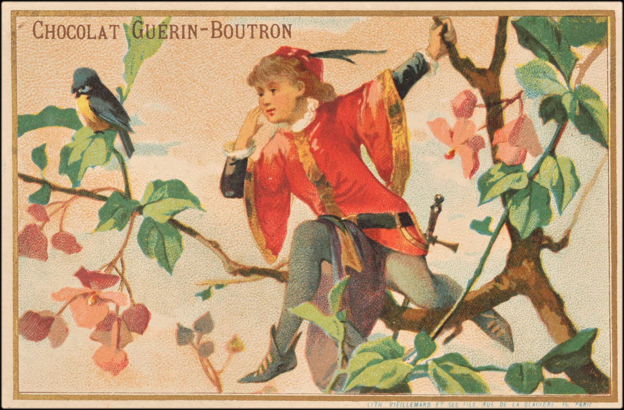 Pierre Vieillemard carte réclame chromo Paris 1886-1895 1995.1.1646.2 Photo