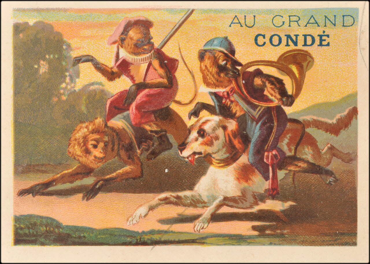 Baster & Vieillemard carte réclame chromo Paris 1878-1885 1995.1.1647.1 Photo