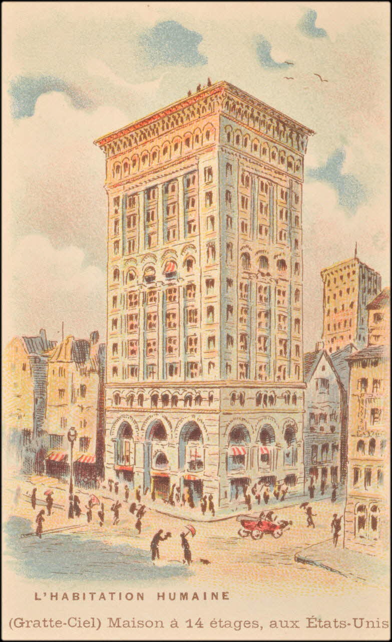 Baster & Vieillemard ; Fernand Nathan carte réclame chromo Paris 1878-1914 1995.1.1649.3 Photo