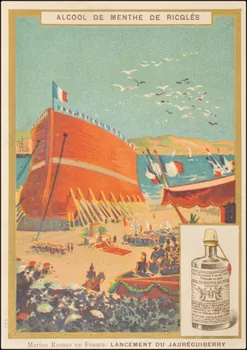 Baster & Vieillemard carte réclame chromo Paris 1893-1914 1995.1.1658.4 Photo