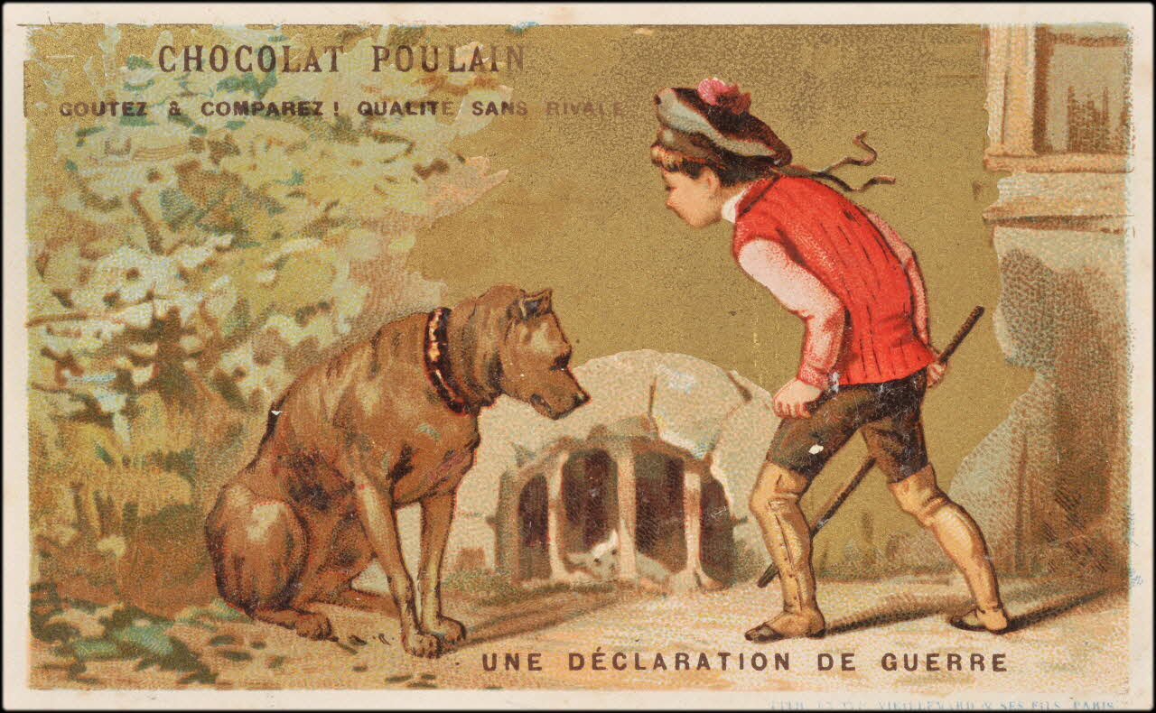 Baster & Vieillemard carte réclame chromo Paris 1878-1914 1995.1.1664.5 Photo